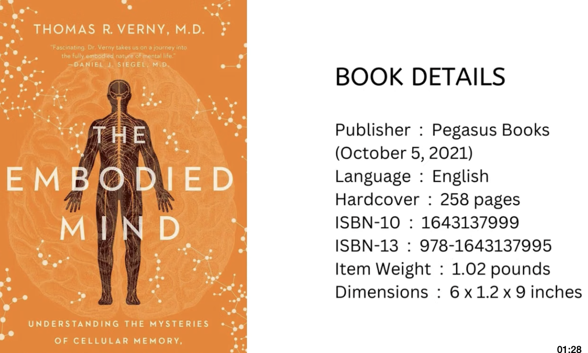 The Embodied Mind by Thomas Verny